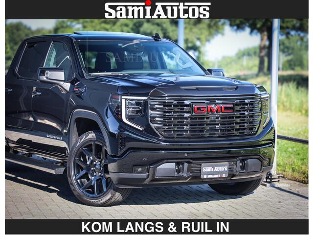 GMC SIERRA DENALI 6.2 V8 426PK Full Option | De Meest Luxe Pick-Up in zijn Klasse | Comfortabele Dubbele Cabine met Royale 5 Zitplaatsen | BPM vrij | Nu Leverbaar uit Voorraad | Voorraad Nr 1924 | De specialist in Amerikaanse pick-ups in Nederland en Europa.