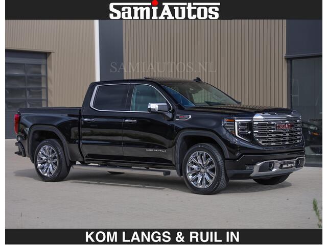 GMC SIERRA DENALI | All-In Prijs | 6,2 V8 Full Option | De Meest Luxe Pick-Up in zijn Klasse | Comfortabele Dubbele Cabine met Royale 5 Zitplaatsen | BPM vrij | Nu Leverbaar uit Voorraad | Voorraad Nr 1788 | De specialist in Amerikaanse pick-ups in Nederland en Europa.