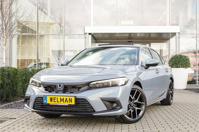 Honda CIVIC 2.0i e:HEV ADVANCE - HYBRID - AKTIE - NIEUW - DIRECT RIJDEN!!
