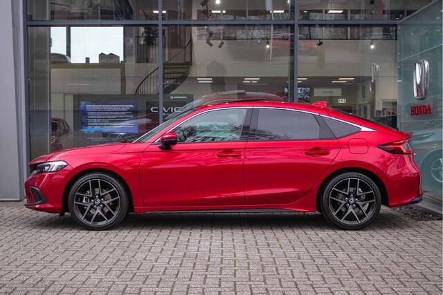 Honda CIVIC 2.0 e:HEV Advance - Cons. prijs rijklaar | Schuifdak | Navi | Leder