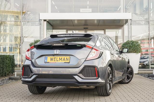 Honda CIVIC 1.0i V-TEC PREMIUM TURBO - AUTOMAAT - PANORAMADAK - LEDER