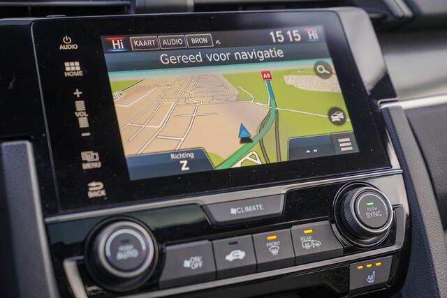 Honda CIVIC 1.0i V-TEC PREMIUM TURBO - AUTOMAAT - PANORAMADAK - LEDER