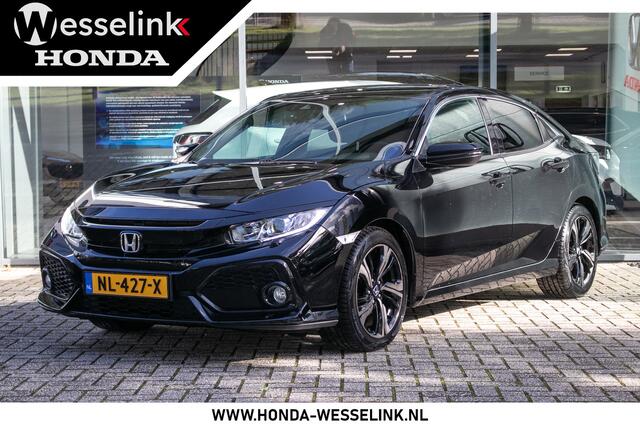 Honda CIVIC 1.0 i-VTEC Elegance - All in rijklaarprijs | Dealer ond. | Navi/camera | Cruise-contr
