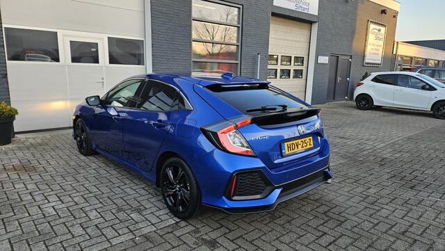 Honda CIVIC 1.0 i-VTEC Elegance | SPORTY BLUE | VOLLEDIGE ONDERHOUDSHISTORIE