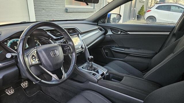 Honda CIVIC 1.0 i-VTEC Elegance | SPORTY BLUE | VOLLEDIGE ONDERHOUDSHISTORIE