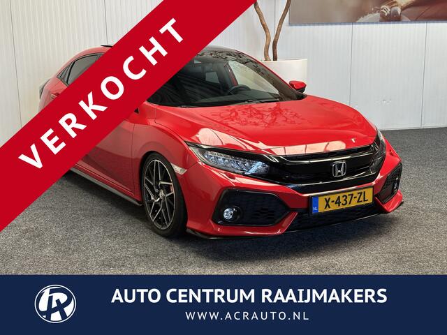 Honda CIVIC 1.5 i-VTEC Sport 183 PK NAVIGATIE ADAPTIVE CRUISE CONTROL PANORAMA SCHUIF/KANTELDAK APPLE CARPLAY/ANDROID RIJSTROOKSENSOREN KEYLESS GO ZEER MOOI !!