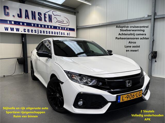 Honda CIVIC 1.0 i-VTEC Elegance - Black & White!