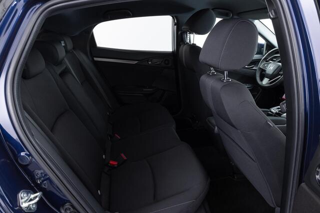 Honda CIVIC 1.0 i-VTEC Elegance | Adapaptive Cruise Control | Rijstrookbegeleiding | Parkeersensoren V+A | Full Led | Navigatie | Achteruitrijcamera | Stoelverwarming |