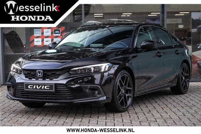 Honda CIVIC 2.0 e:HEV Advance - Cons. prijs rijklaar | Schuifdak | Navi | Leder *