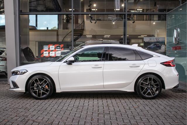 Honda CIVIC 2.0 e:HEV Advance - Cons. prijs rijklaar | Schuifdak | Navi | Leder