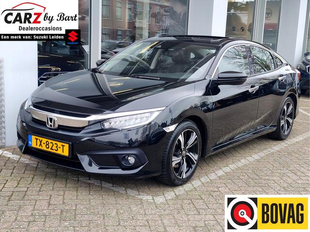 Honda CIVIC 1.5 i-VTEC EXECUTIVE AUTOMAAT Leder | Dodehoeksens. | Keyless | TOPCONDITIE!