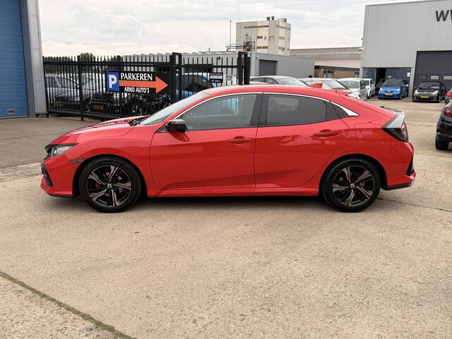 Honda CIVIC 1.0 i-VTEC 130 PK Elegance, 6-BAK, AIRCO(CLIMA), CRUISE CONTROL, STOELVERWARMING, ACHTERUITRIJCAMERA, PARKEERSENSOREN V+A, GROOT NAVI, BLUETOOTH-MULTIMEDIASYSTEEM, 4X ELEK-RAMEN, ISOFIX, LM-VELGEN, CENT-VERGRENDELING