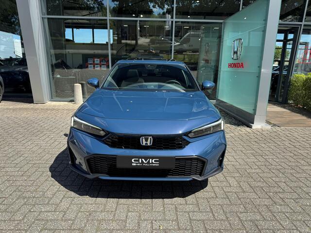 Honda CIVIC 2.0 e:HEV Advance - Cons. prijs rijklaar | Schuifdak | Navi | Leder