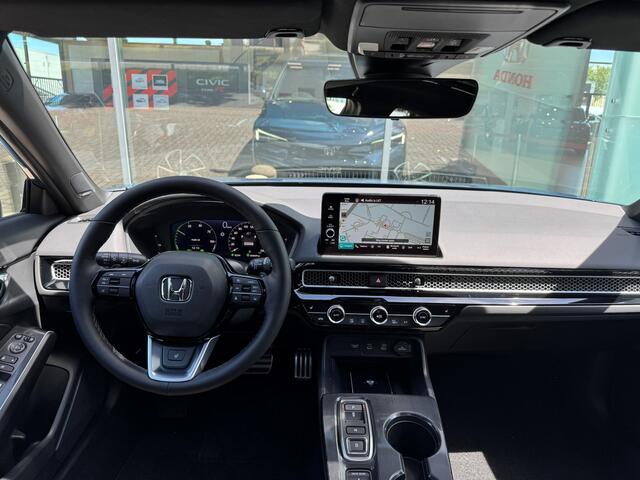 Honda CIVIC 2.0 e:HEV Advance - Cons. prijs rijklaar | Schuifdak | Navi | Leder