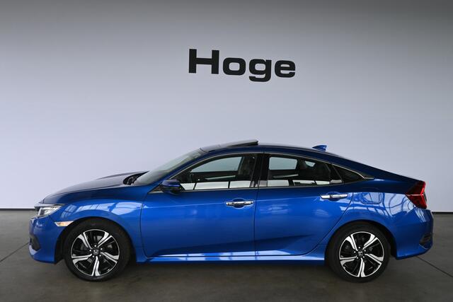Honda CIVIC 1.5 i-VTEC Executive Automaat Cruise control Clima Navigatie Schuifdak Stoelverwarming Leder Inruil Mogelijk!