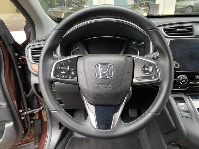 Honda CR-V 1.5 AWD Elegance AWD Model 2019 24.103 K.M. !!!! Navigatie/Achteruitrijcamera/Climatecontr./Cruisecontr. Adaptive/Led verl./lederen multifunct.stuur/Parkeersens. V+A/Start stop/Stoelverw./L/M velgen 18 Inch.