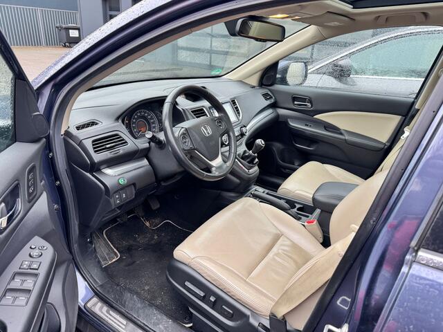 Honda CR-V 2.0 4WD Executive 1-Eig. Panodak, Leer, Navi, Camera, Haak 1700kg