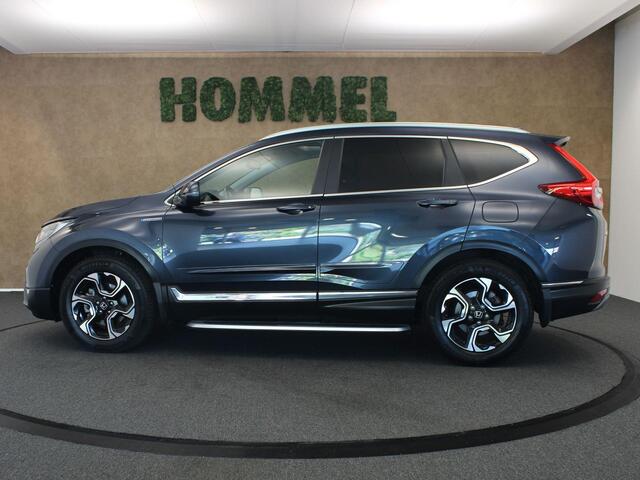 Honda CR-V 2.0 Hybrid AWD Executive - ORIGINEEL NEDERLANDSE AUTO - LEDEREN BEKLEDING - ELEKTRISCHE STOELVERSTELLING BESTUURDERSKANT - 4 WIELAANDRIJVING - PANORAMADAK - ELEKTRISCHE ACHTERKLEP - HEAD UP DISPLAY - VOLLEDIG HONDA DEALER ONDERHOUDEN - TREEPLANKEN - NAVI