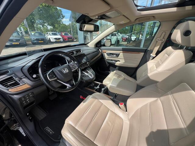 Honda CR-V 2.0 Hybrid AWD Executive | AUTOMAAT | HUD | LEDER | ACC | ELEK ACHTERKLEP | ACHTERUITRIJ CAMERA | STUUR + STOELVERWARMING |