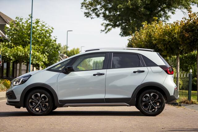 Honda JAZZ 1.5 e:HEV Advance Crosstar Navigatie, Parkeersensoren V+A, Apple/Android , All-in Rijklaarprijs
