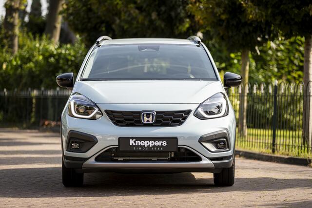 Honda JAZZ 1.5 e:HEV Advance Crosstar Navigatie, Parkeersensoren V+A, Apple/Android , All-in Rijklaarprijs