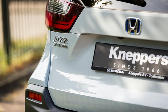 Honda JAZZ 1.5 e:HEV Advance Crosstar Navigatie, Parkeersensoren V+A, Apple/Android , All-in Rijklaarprijs