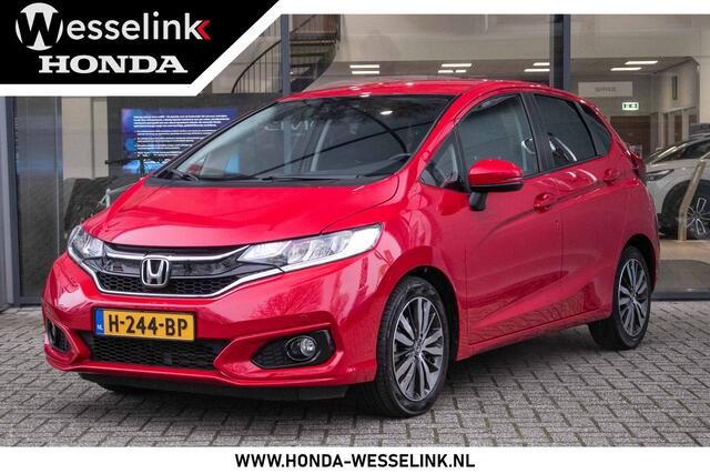 Honda JAZZ 1.3 i-VTEC Elegance Automaat - All in rijklaarprijs | 1e eig. | Dealer onderh. | Navi
