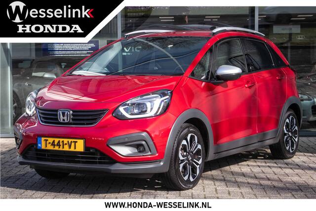Honda JAZZ 1.5 e:HEV Crosstar All in rijklaarprijs | Trekhaak afn. | Navi | Apple Carplay / Andr. auto