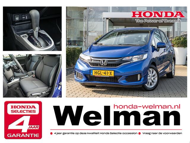 Honda JAZZ 1.3i V-TEC COMFORT - NAVIGATIE - ALL WEATHERS - STOELVERWARMING