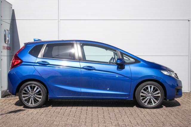 Honda JAZZ 1.3 i-VTEC Elegance Aut. All-in rijklaarprijs | Dealerond. | Nav. | Stoelver. | Trekh.