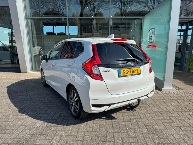 Honda JAZZ 1.3 i-VTEC Elegance Automaat All-in rijklaarprijs | Trekhaak | Navi | Dealer onderh. | Camera