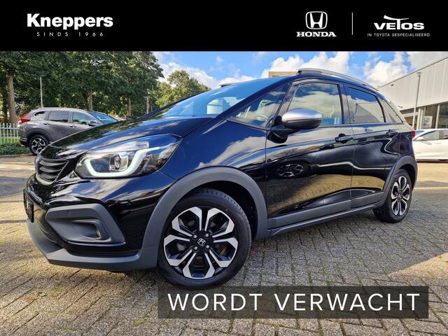 Honda JAZZ 1.5 e:HEV Crosstar Navigatie, Parkeersensoren V+A, Apple/Android , All-in Rijklaarprijs