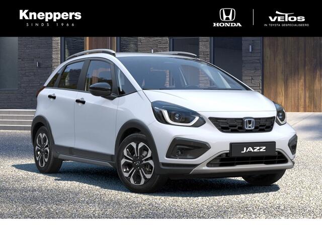 Honda JAZZ 1.5 e:HEV Advance Crosstar Navigatie, Parkeersensoren V+A, Apple/Android , All-in Rijklaarprijs