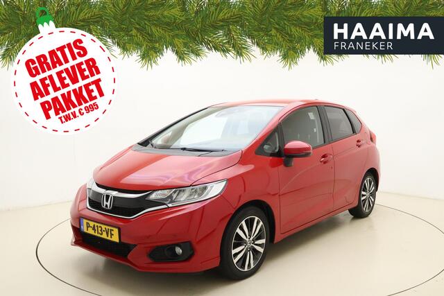 Honda JAZZ 1.3 i-VTEC Elegance 102pk | Automaat | Navigatie | Climate Control | Camera | Keyless Entry en Start | Stoelverwarming | Cruise Control