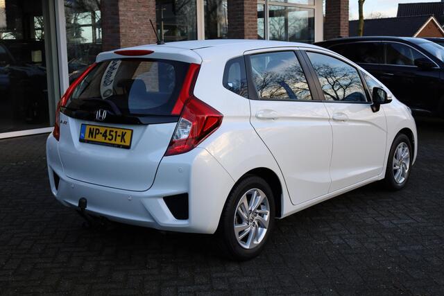 Honda JAZZ 1.3 i-VTEC Comfort TREKHAAK STOELVERWARMING CRUISE AIRCO BT-TELEFOONVERB. 2xPDC LMV NAP DEALERONDERHOUDEN
