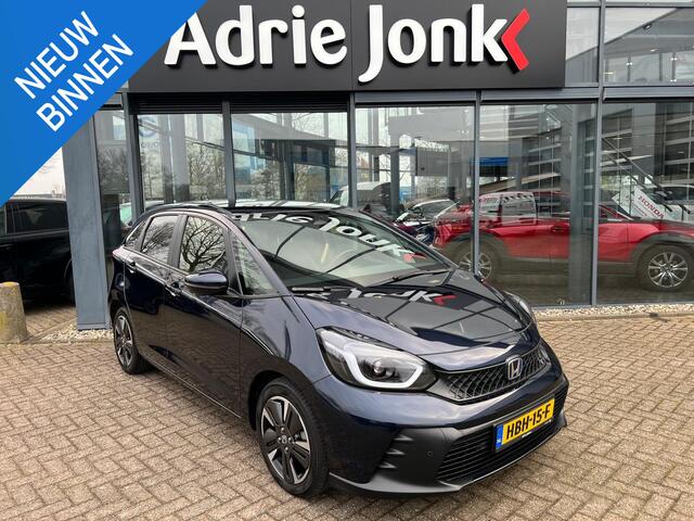 Honda JAZZ 1.5 e:HEV Advance AUTOMAAT | HYBRIDE | A. CAMERA | ADAPTIVE CRUISE | PARKEER SENSOREN V+A | STUUR- en STOELVERWARMING | NED. AUTO |