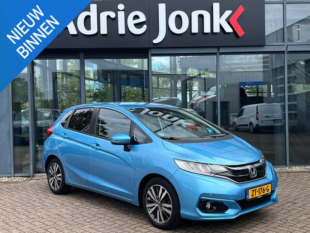 Honda JAZZ 1.3 i-VTEC Elegance | AUTOMAAT | NAVIGATIE | 1E EIGENAAR | CLIMATE CONTROL | CRUISE CONTROL | VOLLEDIG DEALER ONDERHOUDEN | 16 INCH LMV | STOEL VERWARMING |