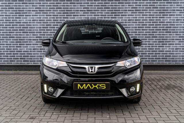 Honda JAZZ 1.3 i-VTEC Elegance | Achteruitrijcamera | Parkeersensoren | Navigatie | Climate Control | Cruise Control | Lederen Bekleding | Stoelverwarming | Lichtmetalen Velgen