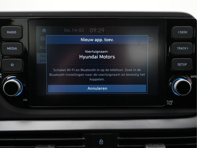 Hyundai Bayon 1.0 T-GDI Comfort Met Apple Carplay Navigatie, Airconditioning en Cruise Control Uit voorraad leverbaar!