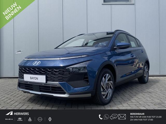 Hyundai Bayon 1.0 T-GDI Comfort / ¤2000.- Voordeel / ¤ 28.090.- Rijklaar / Modeljaar 2025 / Navigatie / Lm 16"/ Led Koplampen /