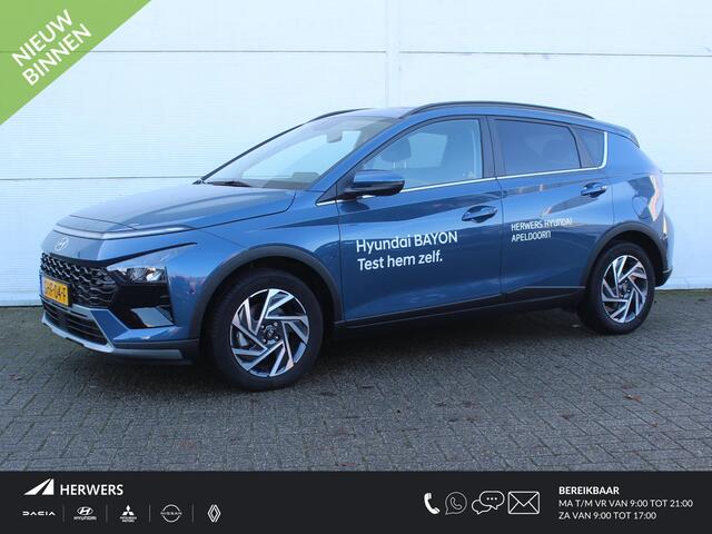 Hyundai Bayon 1.0 T-GDI Premium Sky / Bose / Elektrische Schuif-/Kanteldak / Navigatie + Apple Carplay/Android Auto / Keyless Entry & Start / Stoel- & Stuurverwarming /