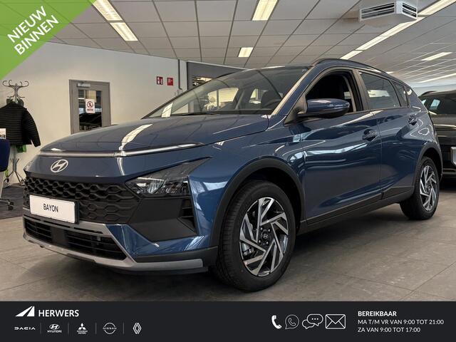 Hyundai Bayon 1.0 T-GDI Comfort /¤ 3000,= voorraad voordeel / Navigatie / Achteruitrijcamera / Airco / Cruise Control / LED Dagrijverlichting /