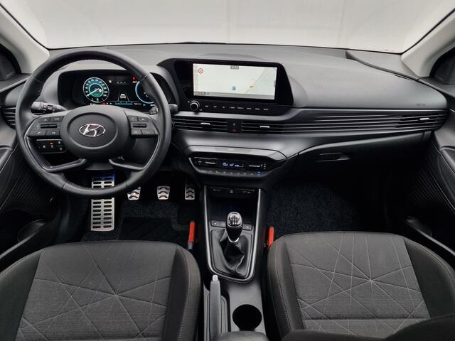 Hyundai Bayon 1.0 T-GDI Premium / Navigatie / Verwarmde stoelen + stuurwiel / Cruise Control / Keyless Entry / LMV / Climate Control / Extra Getint Glas.