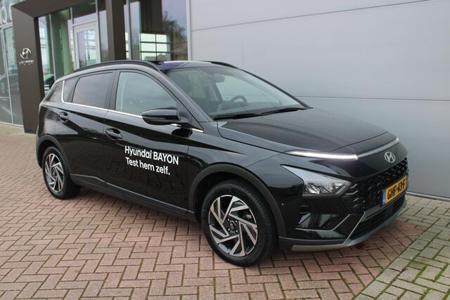Hyundai Bayon 1.0 T-GDI 100pk 48V Premium Sky DCT Automaat Airco Navi Camera Carplay Schuifdak Demo Vol!!!!