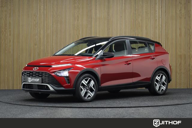 Hyundai Bayon 1.0 T-GDI Comfort Smart | Trekhaak | Cruise-control | Camera | Clima | Parkeersensoren V+A | Apple Carplay & Android Auto | Navigatie | Stuur & Stoelverwarming