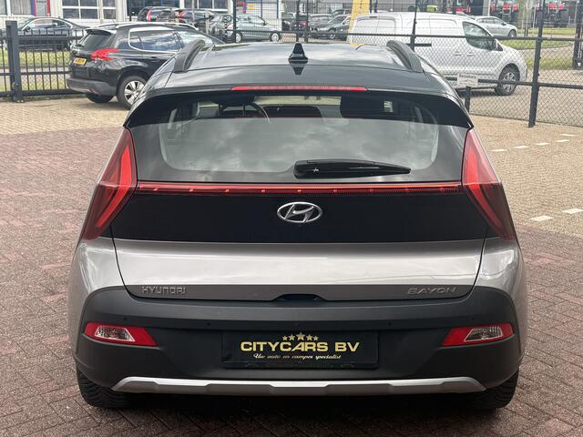 Hyundai Bayon 1.0 T-GDI Comfort hybrid 48v automaat 101 pk groot scherm navi apple carplay camera climate ctr cruise ctr lmv 1e eigenaar dealer onderhouden