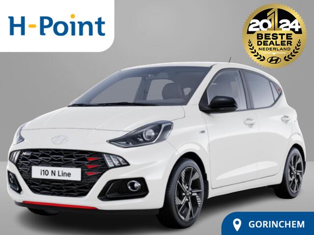 Hyundai I 10 1.0 T-GDI N Line 5-zits | ¤2154 KORTING | NIEUW MODEL | CAMERA | SENSOREN | CLIMATE CONTROL | 16 INCH LMV |