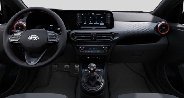 Hyundai I 10 1.0 T-GDI N Line 5-zits | ¤2154 KORTING | NIEUW MODEL | CAMERA | SENSOREN | CLIMATE CONTROL | 16 INCH LMV |
