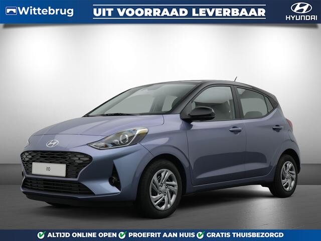 Hyundai I 10 1.0 Premium Met Navigatie, Climate Control en Camera Uit voorraad leverbaar!