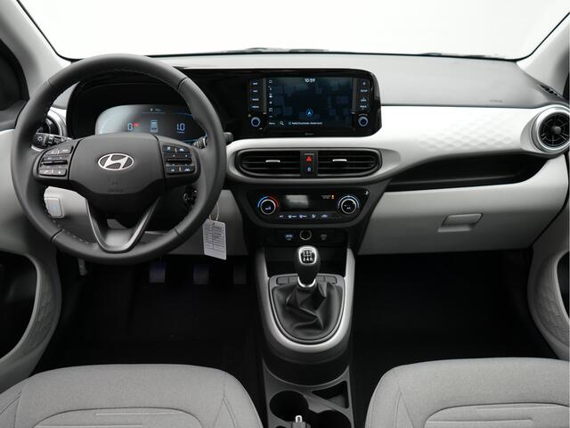 Hyundai I 10 1.0 Premium Met Navigatie, Climate Control en Camera Uit voorraad leverbaar!